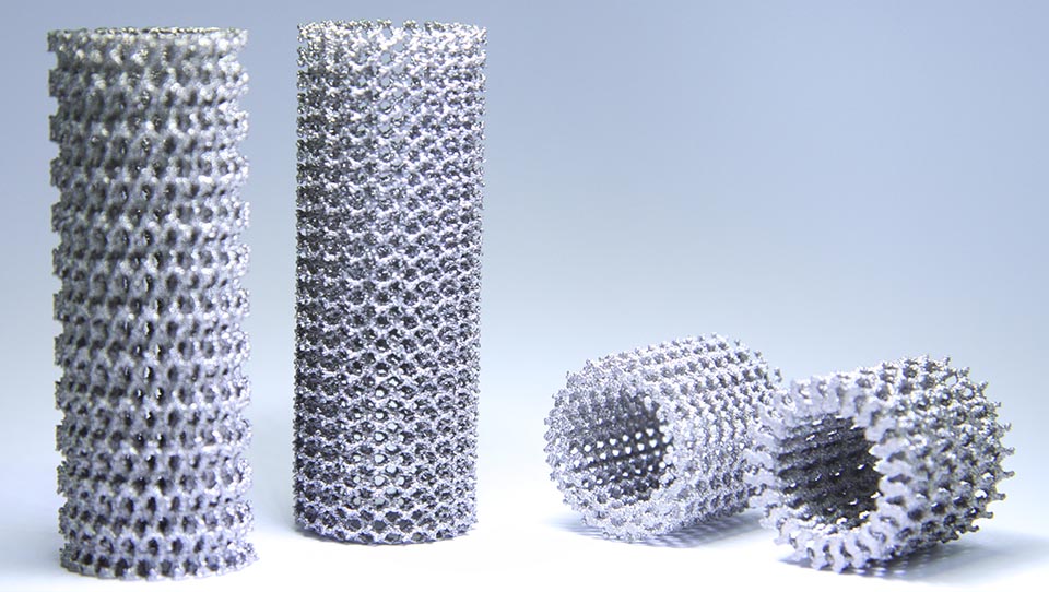 INGENIERÍA BIOMÉDICA - 2010. Primera impresora 3D (titanio) por haz de electrones de Canarias: fabricación de los primeros prototipos de estructuras porosas
