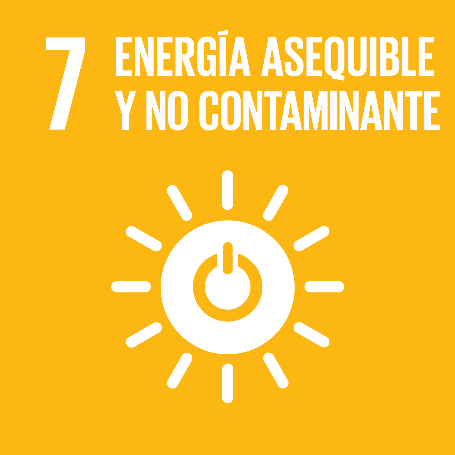 7. Energía asequible y no contaminante