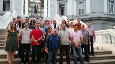 Equipo que trabaja en el proyecto MAGIC Equipo que trabaja en el proyecto MAGIC