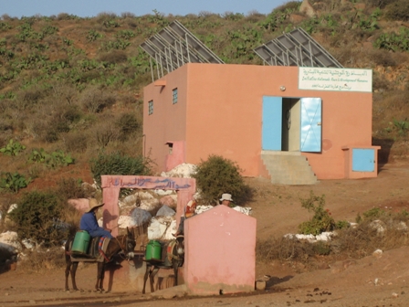 Sistema de desalación solar en Marruecos 