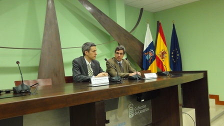 Ricardo Guerrero, Consejero Delegado del ITC y Juan Ruiz, Director de la ACIISI